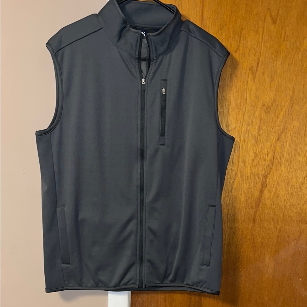 Men's Black Softshell Vest